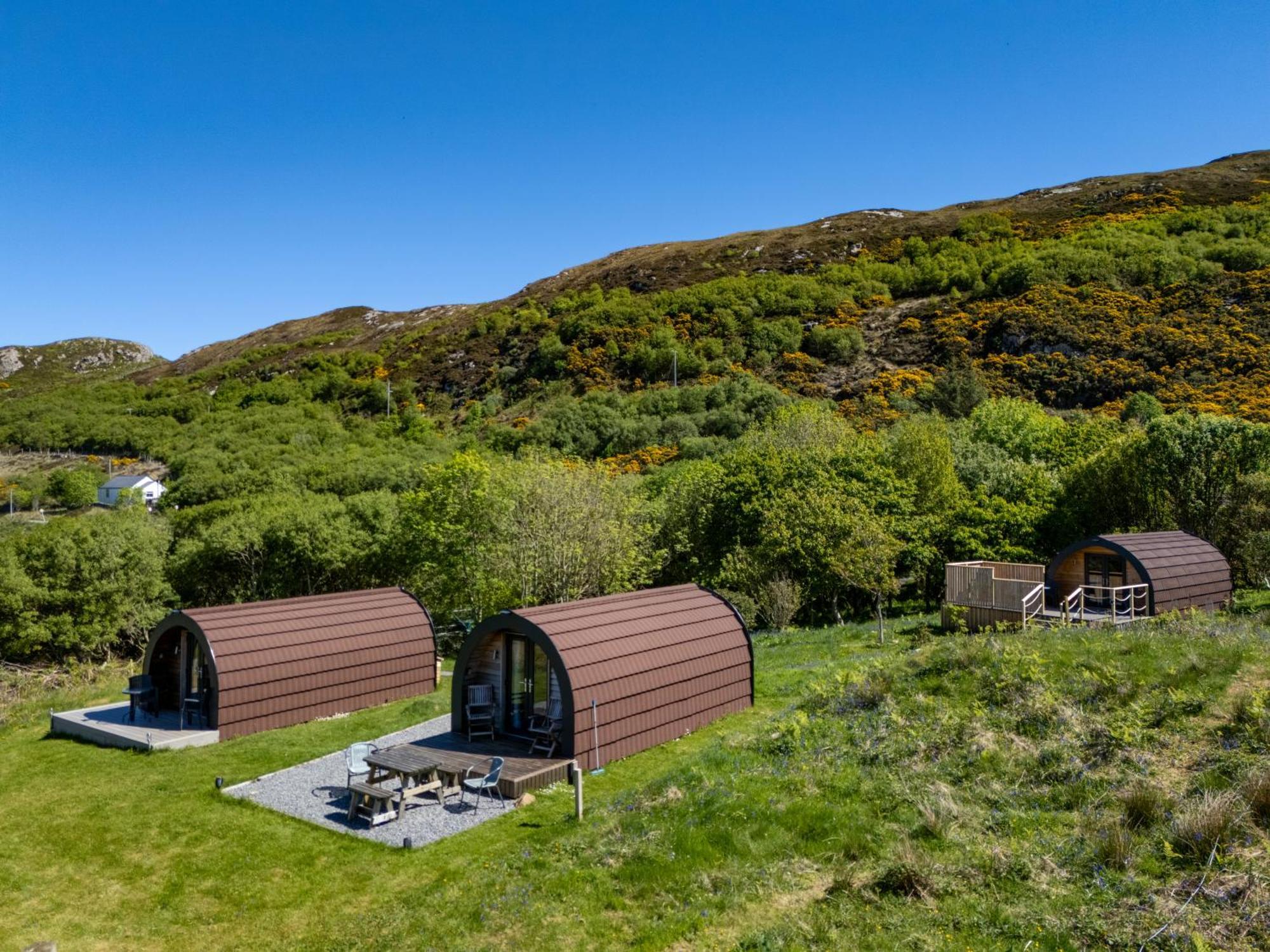 Tighlochan Pods Scourie Eksteriør billede